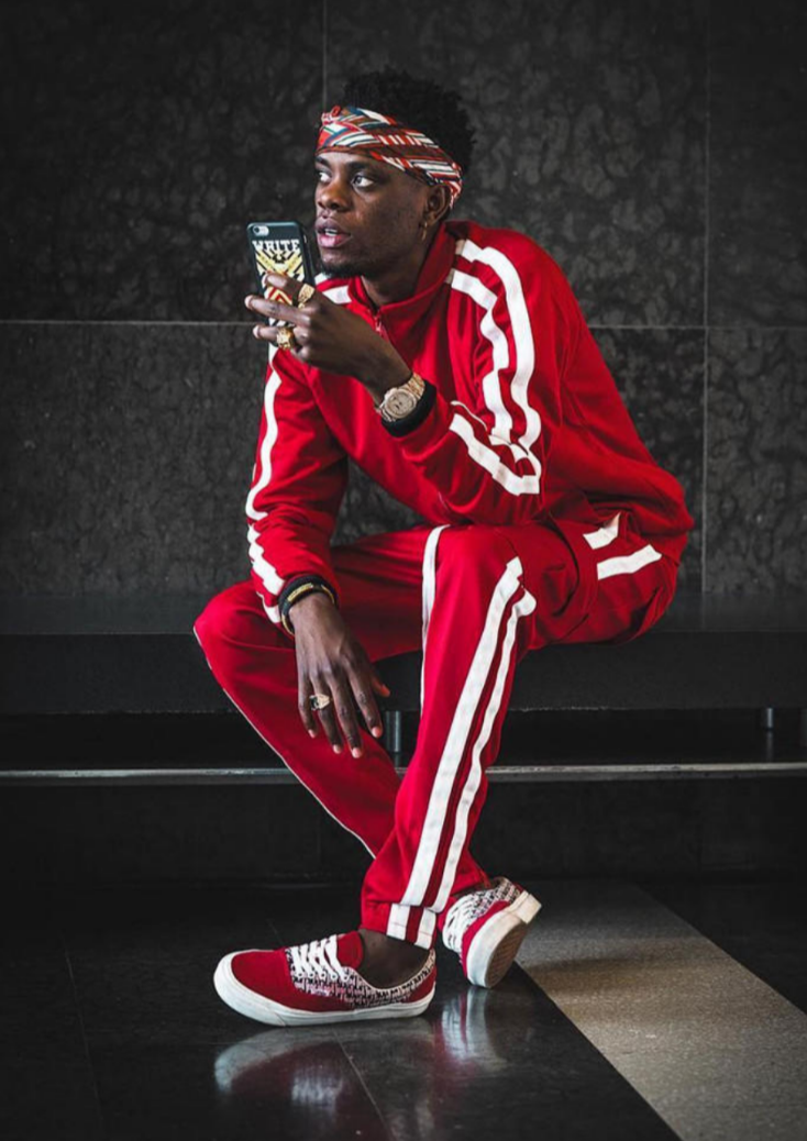 Rapper adidas tracksuit sales